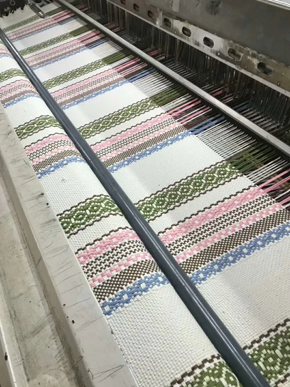 Ribbon Lace Stripe Fabric by Meter representative image