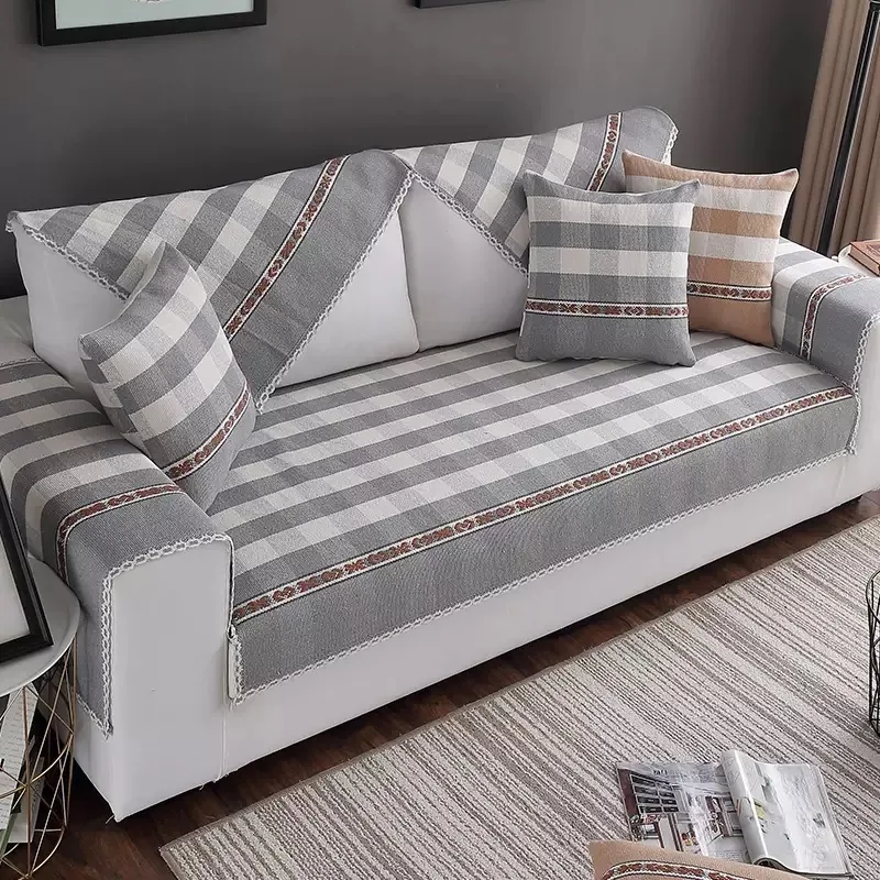 Picnic Gingham Check Cushion Cover representative image
