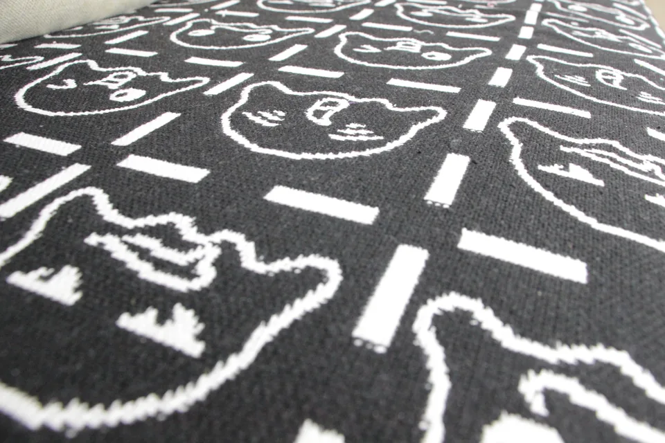Doodle Dog Faces Fabric by Meter representative image