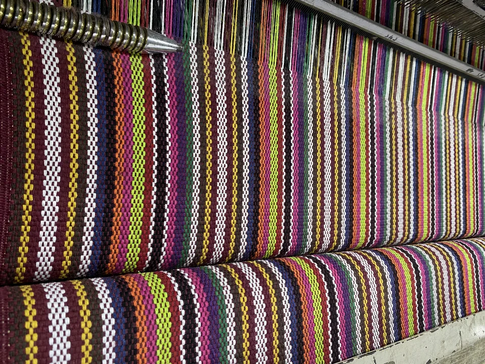 Fiesta Woven Stripe Fabric by Meter representative image
