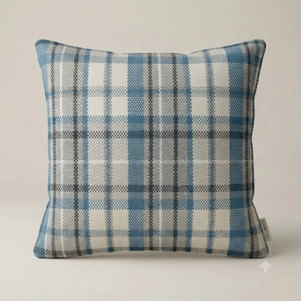 Highland Tartan Plaid Cushion Cover representative image
