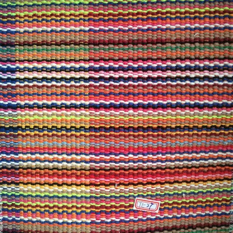 Rainbow Melange Stripe Fabric by Meter representative image