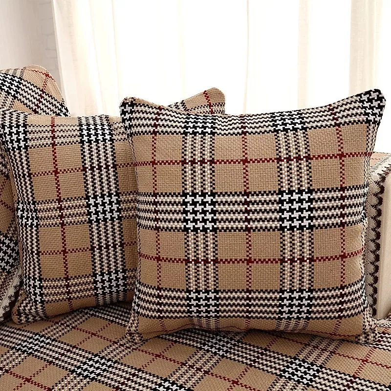 Heritage Check Plaid Cushion Cover representative image